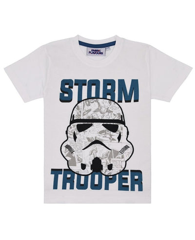 Bambinista-FABRIC FLAVOURS-Tops-Star Wars Stormtrooper Comic Print Tee