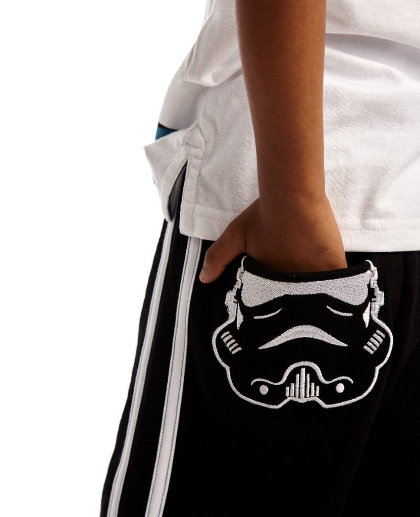 Bambinista-FABRIC FLAVOURS-Bottoms-Stormtrooper Pocket Joggers