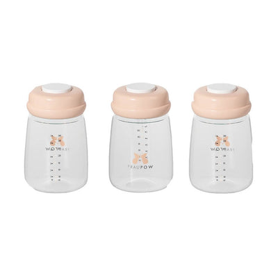 Bambinista-FRAUPOW-Accessories-FRAUPOW Milk Storage & Feeding Bottles - Pack of 3