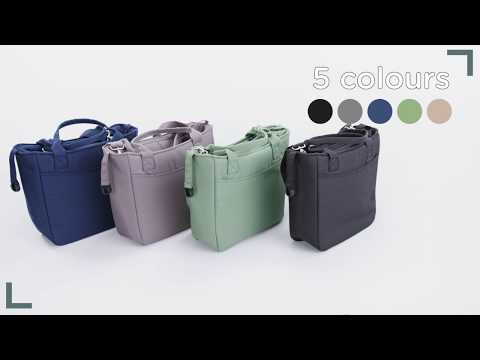 Magicfold Plus LECLERC Fabric Diaperbag - Grey