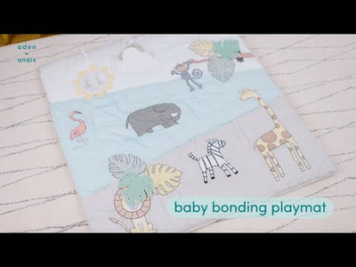 ADEN + ANAIS Baby Bonding Playmat - Jungle Jam