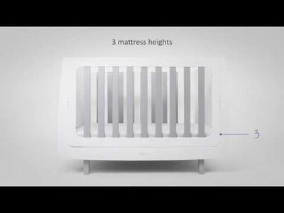 SnuzKot Mode Cot Bed – White