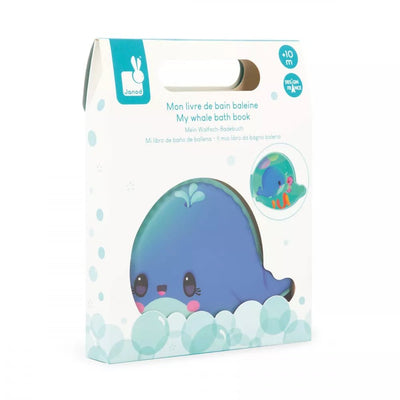 Bambinista-Janod-Toys-Janod My Whale Bath Book Bath Toy