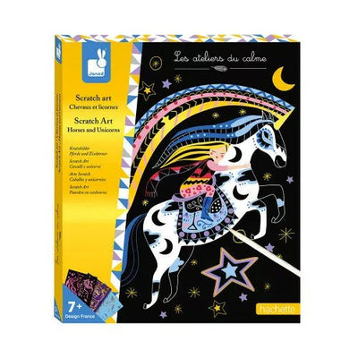 Bambinista-Janod-Toys-Janod Scratch Art Horses and Unicorns