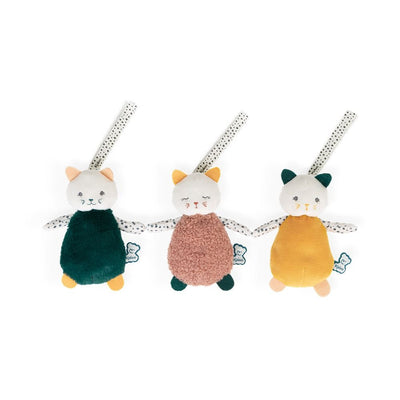 Bambinista-KALOO-Toys-Cuddly Kitties for Baby (3 Pieces)