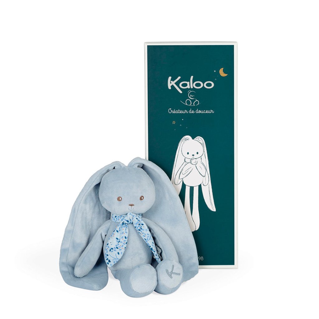 Bambinista-KALOO-Toys-KALOO Lapinoo Doll Rabbit Blue - Medium