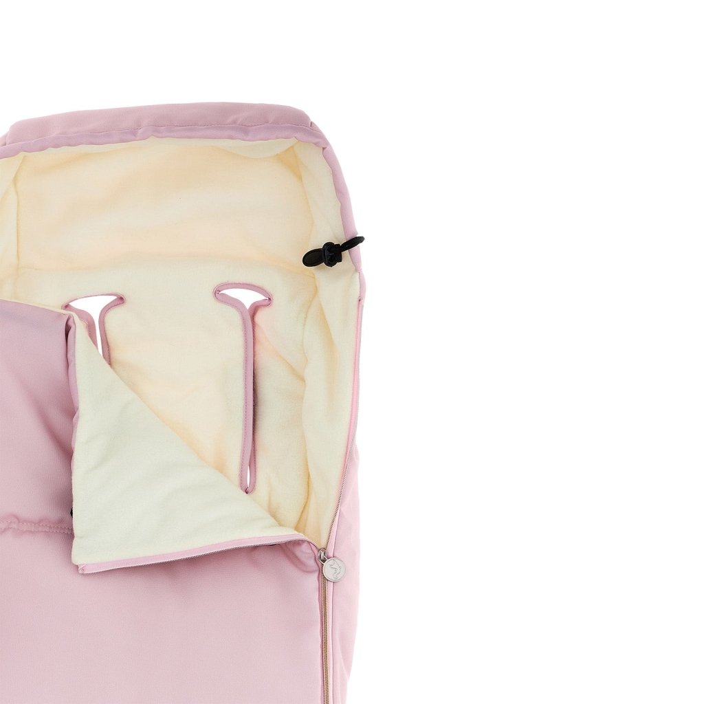 Bambinista-LECLERC-Travel-Leclerc Baby by Monnalisa Footmuff - Antique Pink