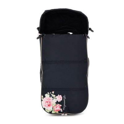Bambinista-LECLERC-Travel-Leclerc Baby by Monnalisa Footmuff - Black