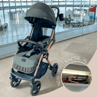 Bambinista-LECLERC-Travel-Leclerc Baby Influencer XL - Black Brown