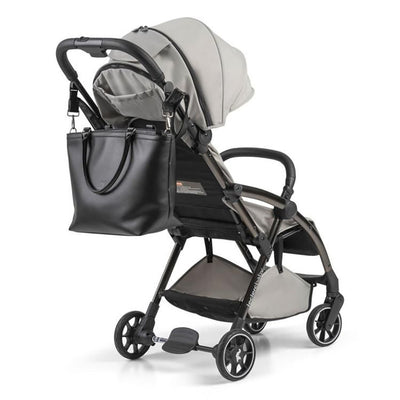 Bambinista-LECLERC-Travel-LECLERC Baby Luxury Changing Bag faux leather - Black