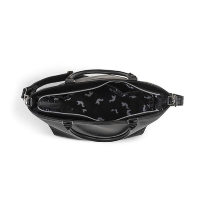 Bambinista-LECLERC-Travel-LECLERC Baby Luxury Changing Bag faux leather - Black