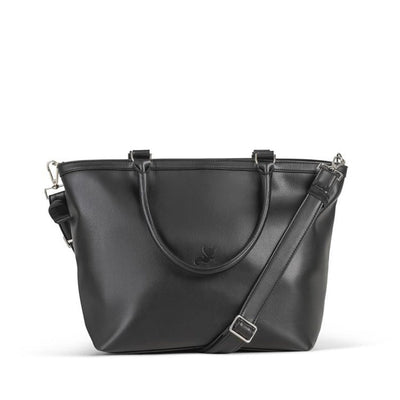 Bambinista-LECLERC-Travel-LECLERC Baby Luxury Changing Bag faux leather - Black