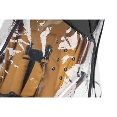 Bambinista-LECLERC-Travel-LECLERC Baby Luxury Raincover - Black /Transparant