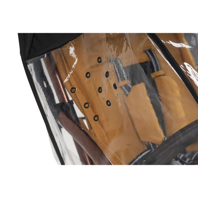 Bambinista-LECLERC-Travel-LECLERC Baby Luxury Raincover - Black /Transparant
