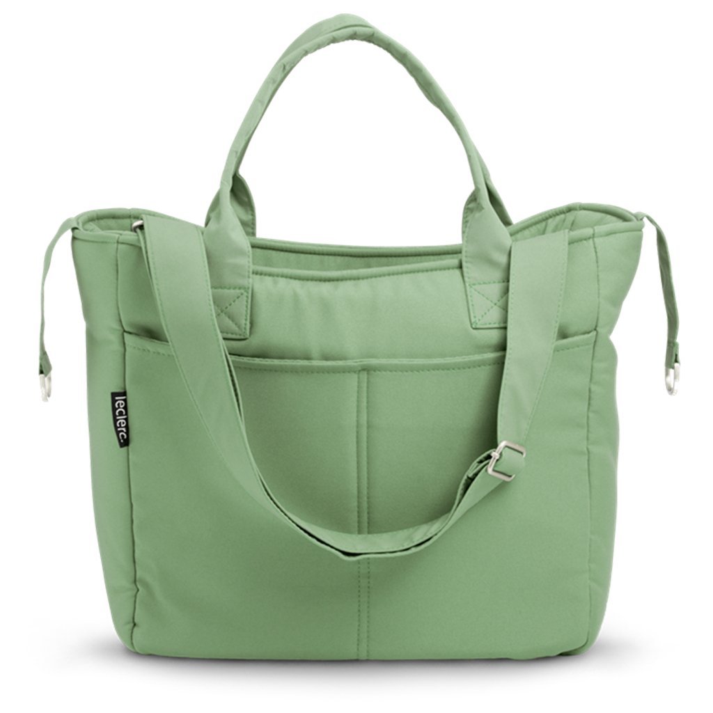 Bambinista-LECLERC-Travel-Leclerc Diaperbag Fabric - Green