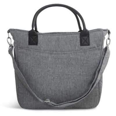 Bambinista-LECLERC-Travel-Leclerc Diaperbag Fabric - Grey Melange