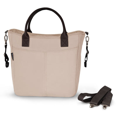 Bambinista-LECLERC-Travel-Leclerc Diaperbag Fabric - Sand Chocolate