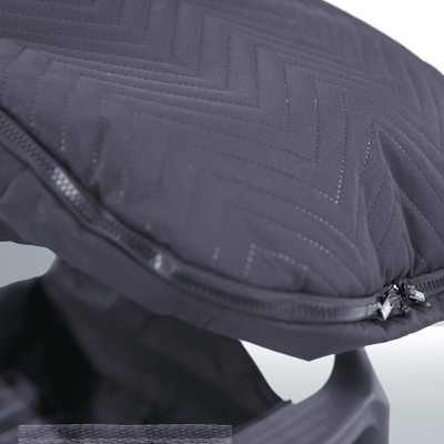 Bambinista-LECLERC-Travel-Leclerc Footmuff De Luxe - Black
