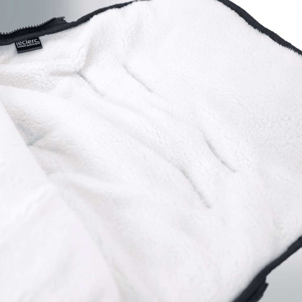 Bambinista-LECLERC-Travel-Leclerc Footmuff De Luxe - Black