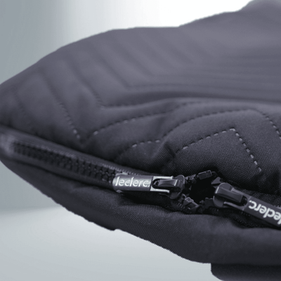 Bambinista-LECLERC-Travel-Leclerc Footmuff De Luxe - Black