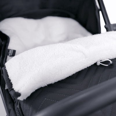 Bambinista-LECLERC-Travel-Leclerc Footmuff De Luxe - Black