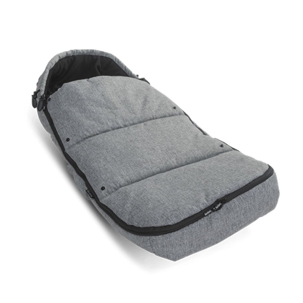 Bambinista-LECLERC-Travel-Leclerc Footmuff Polar - Grey Melange