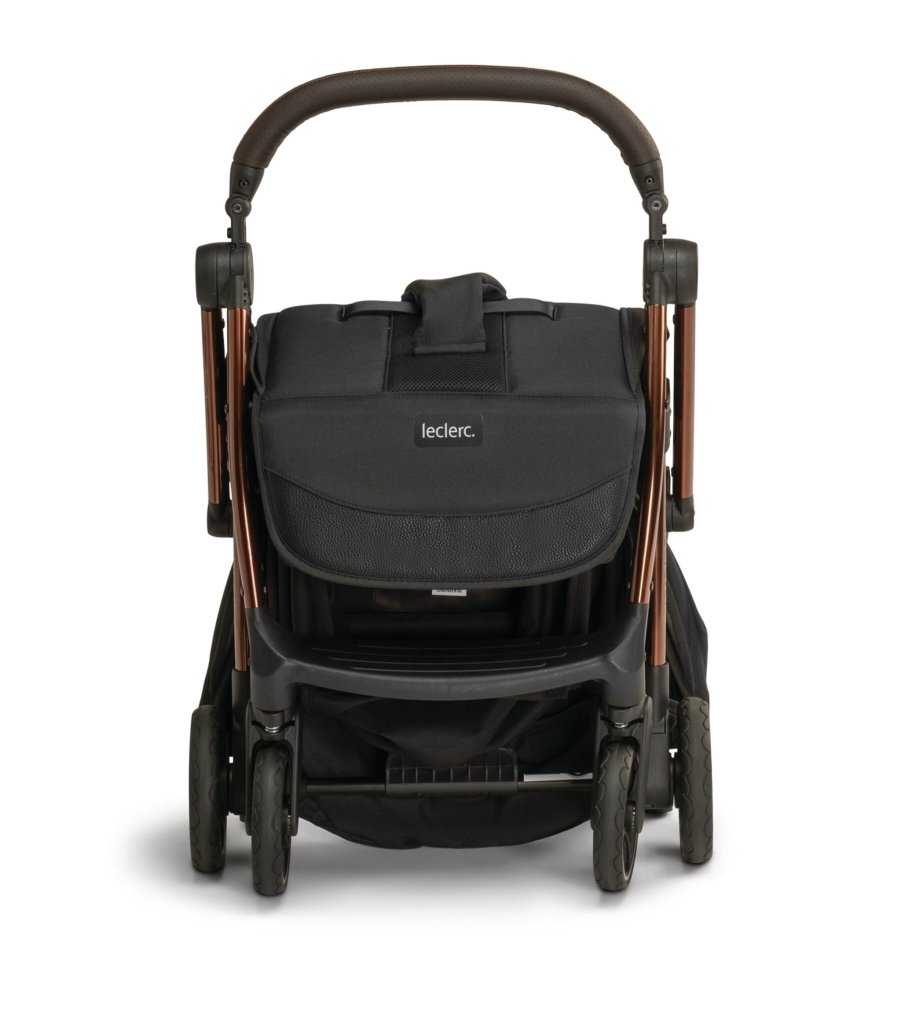 Bambinista-LECLERC-Travel-Leclerc Influencer + Bassinet Bundle - Black Brown