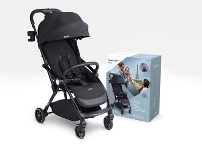 Bambinista-LECLERC-Travel-Leclerc Magicfold™ Plus Stroller - Black