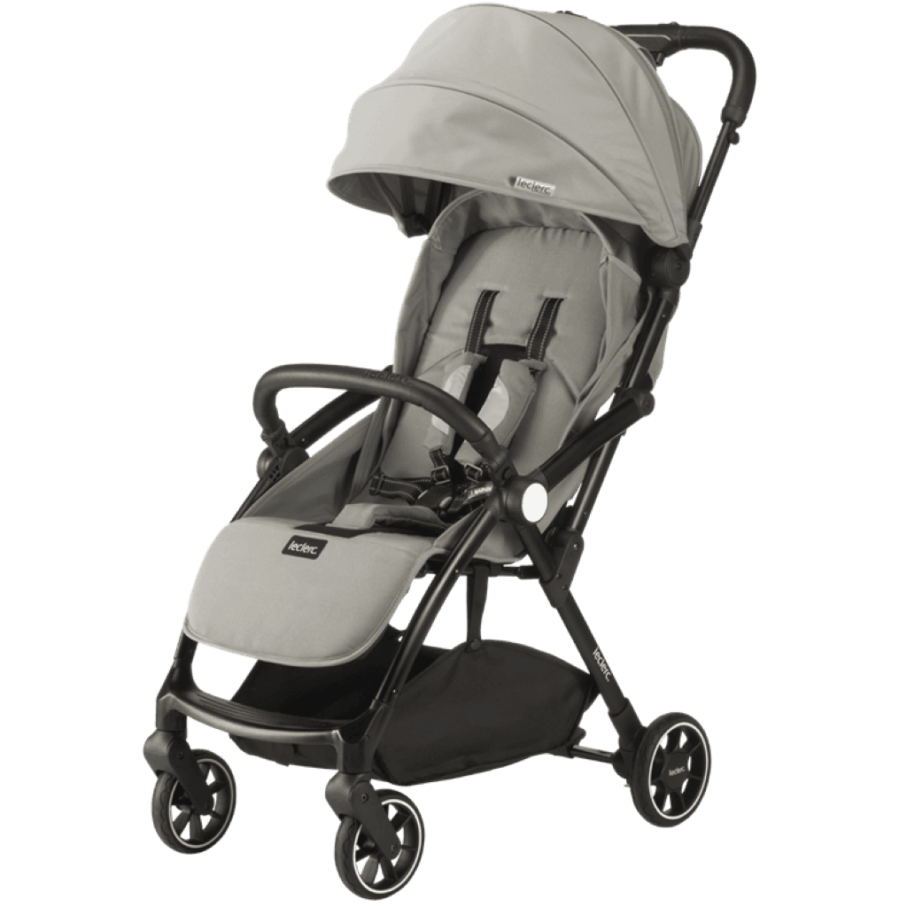 Bambinista-LECLERC-Travel-Leclerc Magicfold™ Plus Stroller - Grey