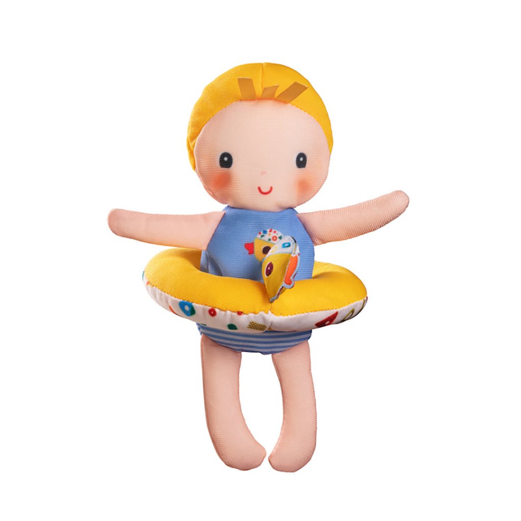 Bambinista-Lilliputiens-Toys-Lilliputiens Gaspard Bath Doll Duck