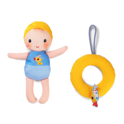 Bambinista-Lilliputiens-Toys-Lilliputiens Gaspard Bath Doll Duck