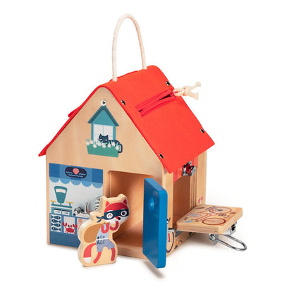 Bambinista-Lilliputiens-Toys-Lilliputiens Learning House Multi-locks