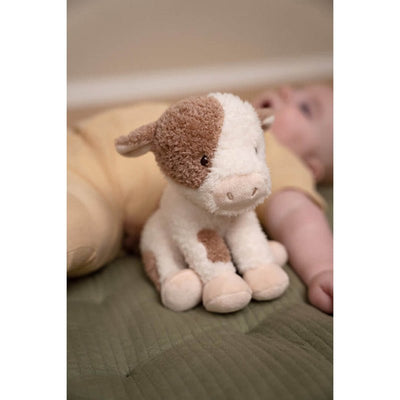 Bambinista-LITTLE DUTCH-Toys-LITTLE DUTCH Cuddle Cow 17cm Little Farm