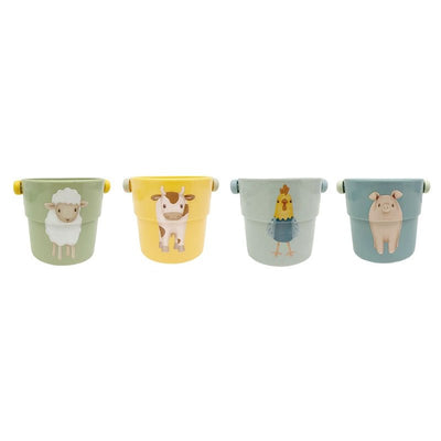 Bambinista-LITTLE DUTCH-Toys-LITTLE DUTCH Little Farm Bath Cups