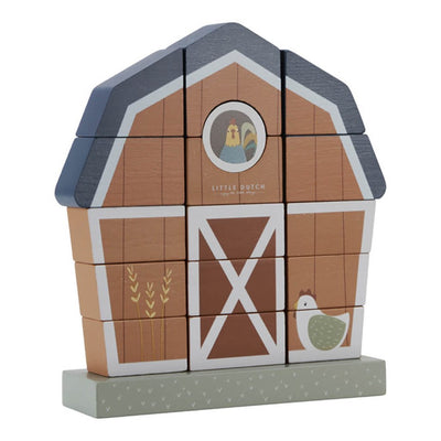 Bambinista-LITTLE DUTCH-Toys-LITTLE DUTCH Little Farm Stacker FSC