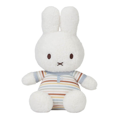 Bambinista-LITTLE DUTCH-Toys-LITTLE DUTCH Miffy Vintage Sunny Stripes Cuddle 35cm Multicolour