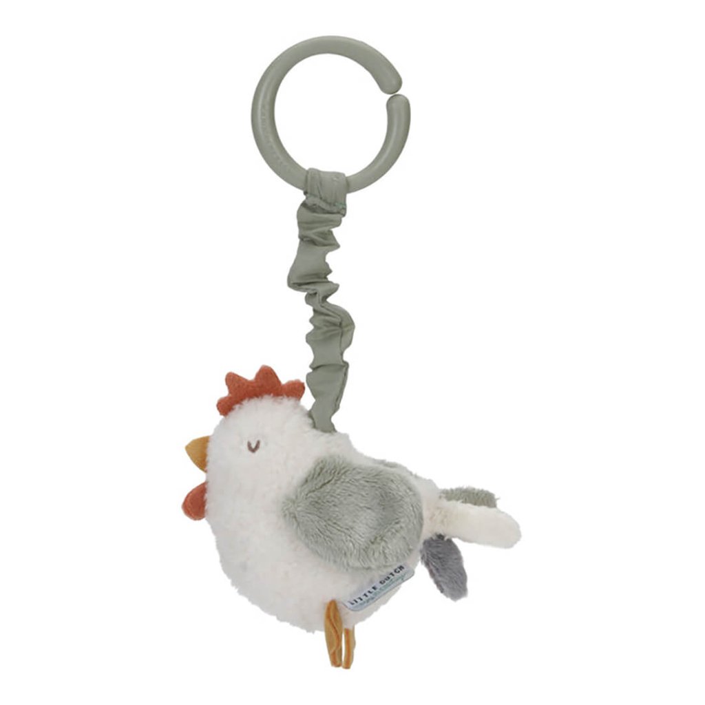 Bambinista-LITTLE DUTCH-Toys-LITTLE DUTCH Pull and Shake Chicken Little Farm