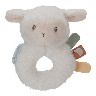 Bambinista-LITTLE DUTCH-Toys-LITTLE DUTCH Sheep Rattle Little Farm