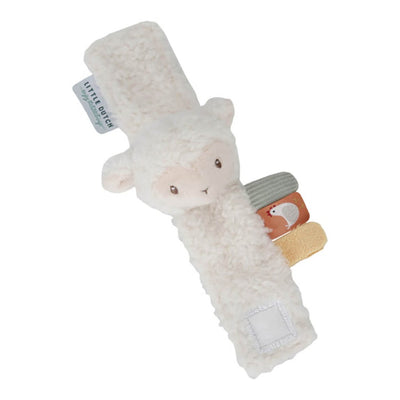 Bambinista-LITTLE DUTCH-Toys-LITTLE DUTCH Sheep Wrist Rattle Little Farm
