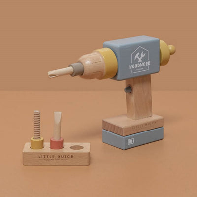 Bambinista-Little Dutch-Toys-Little Dutch Wooden Drill - FSC