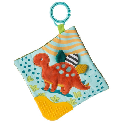 Bambinista-MARY MEYER-Toys-Pebblesaurus Crinkle Teether – 6×6″