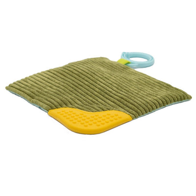 Bambinista-MARY MEYER-Toys-Pebblesaurus Crinkle Teether – 6×6″
