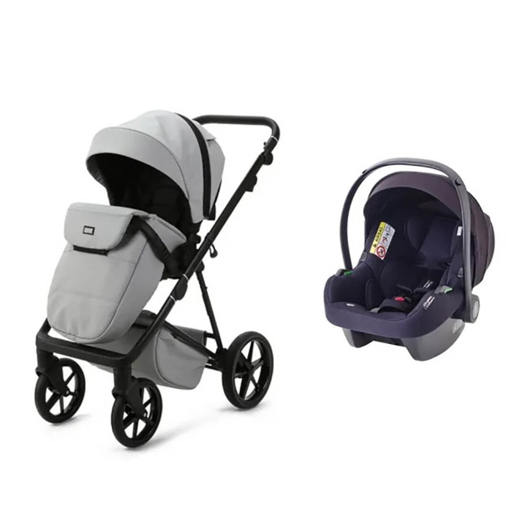 Bambinista-MEE-GO-Travel-MEE-GO Milano Evo 3in1 Bundle - Luxe - Stone Grey