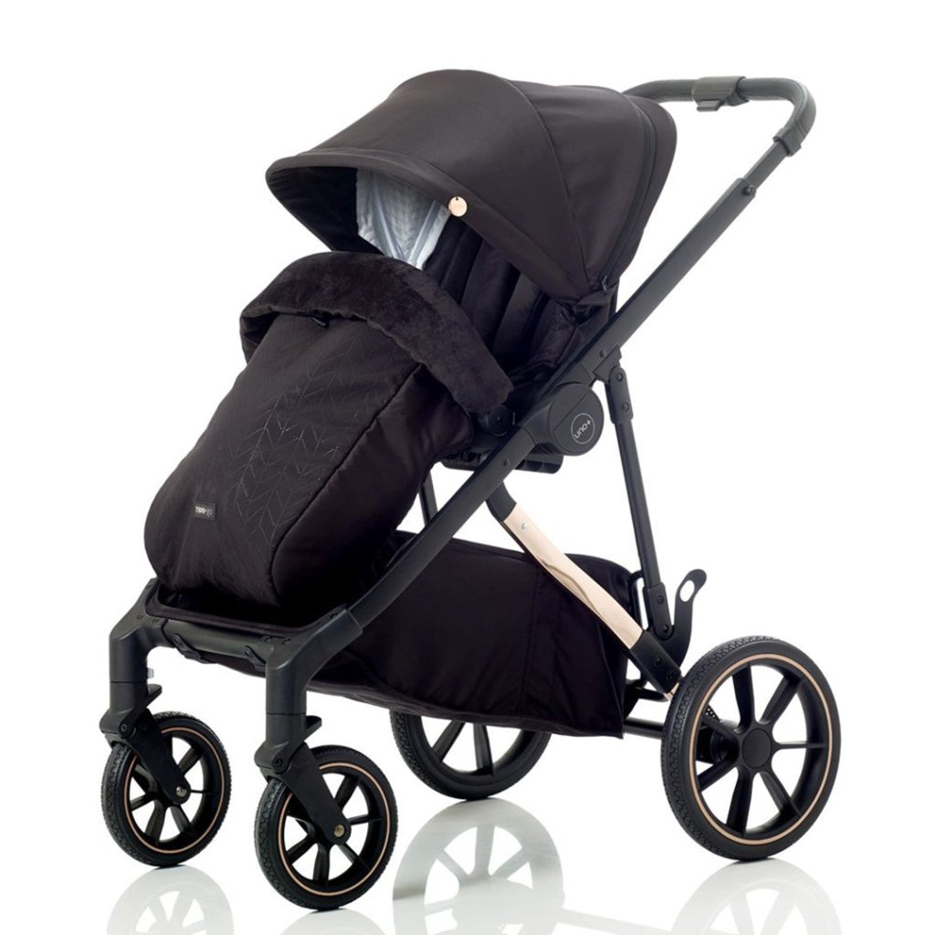 Bambinista-MEE-GO-Travel-MEE-GO Uno Plus 2in1 Stroller with Cosmo i-Size Car Seat - Black/Rose