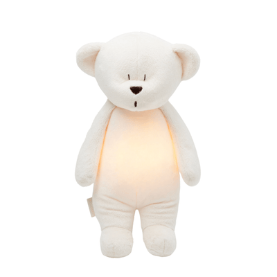 Bambinista-MOONIE-Toys-MOONIE Humming Bear Nightlight - Cream