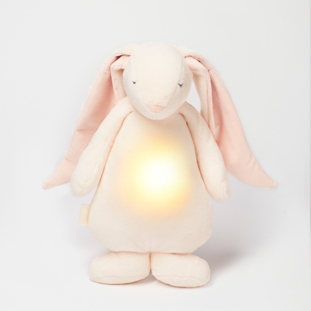 Bambinista-MOONIE-Decor-Moonie Humming Friend Baby Nightlight - Powder