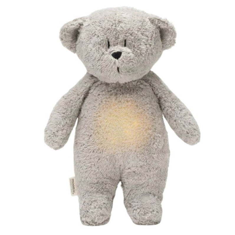 Bambinista-MOONIE-Decor-Moonie Organic Humming Bear - Grey Natur