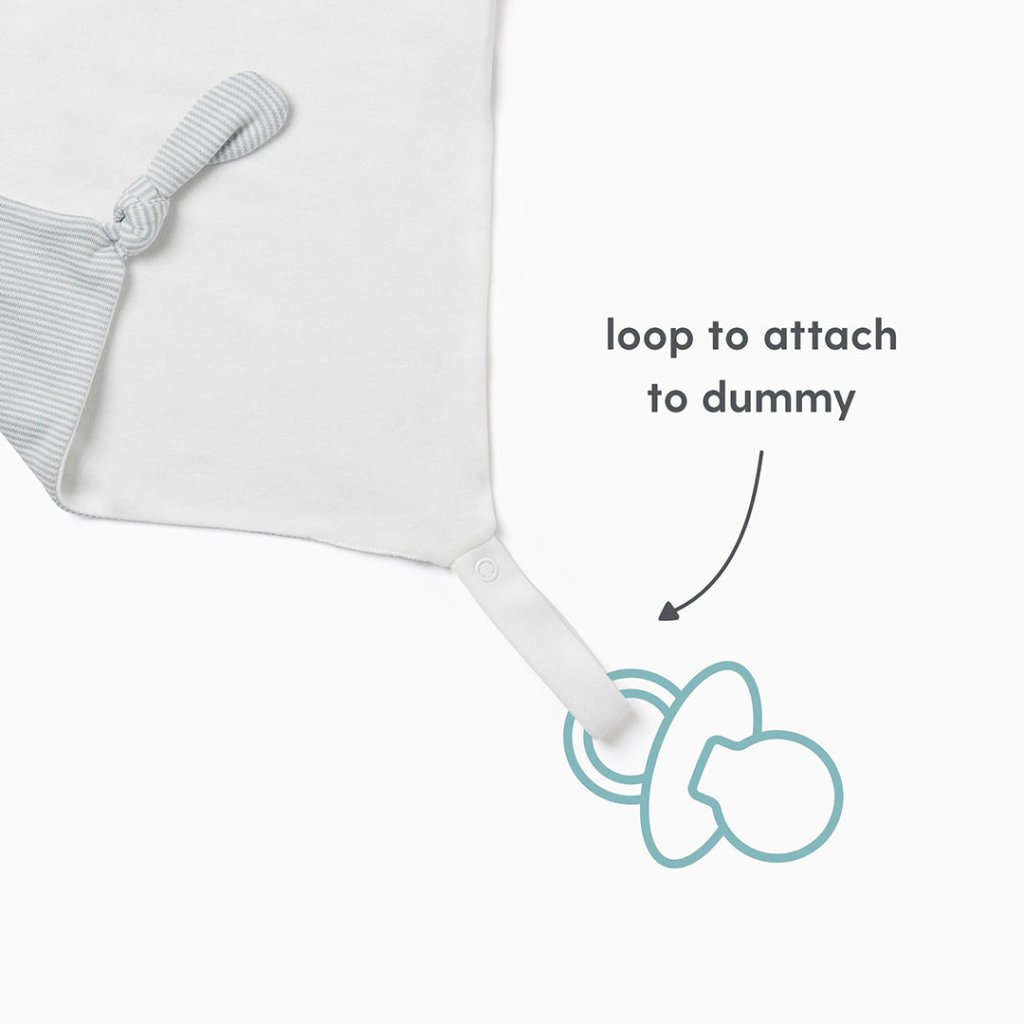 Bambinista-MORI-Accessories-MORI Bear Comforter - Blue Stripe