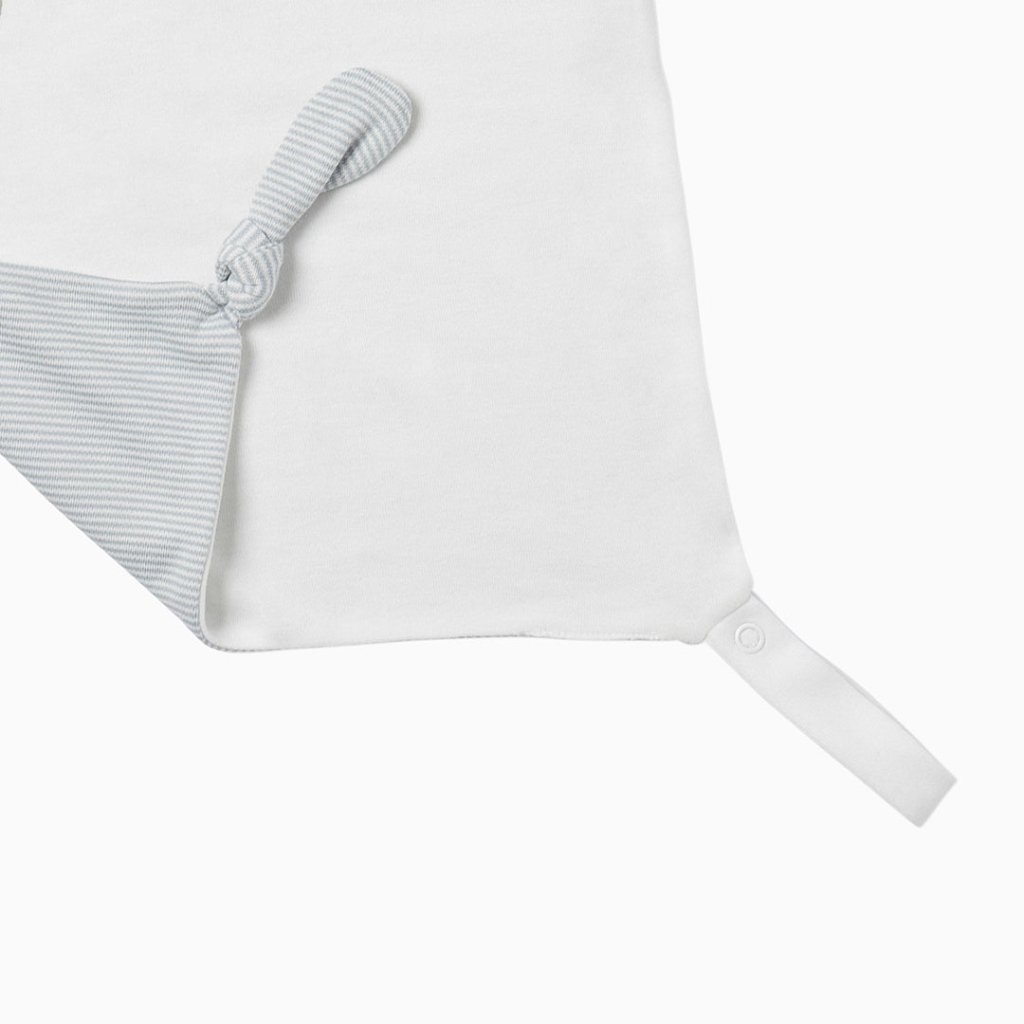 Bambinista-MORI-Accessories-MORI Bear Comforter - Blue Stripe