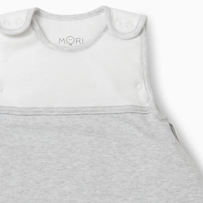 Bambinista-MORI-Pyjamas-MORI Clever Sleeping Bag 0.5 TOG - Grey